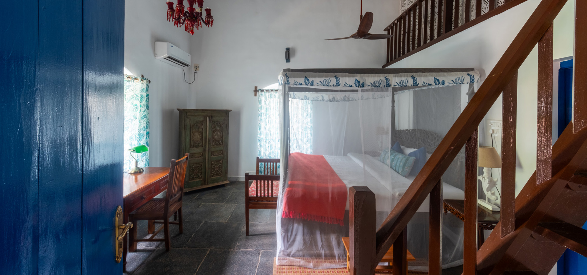 villa salmona Goa room